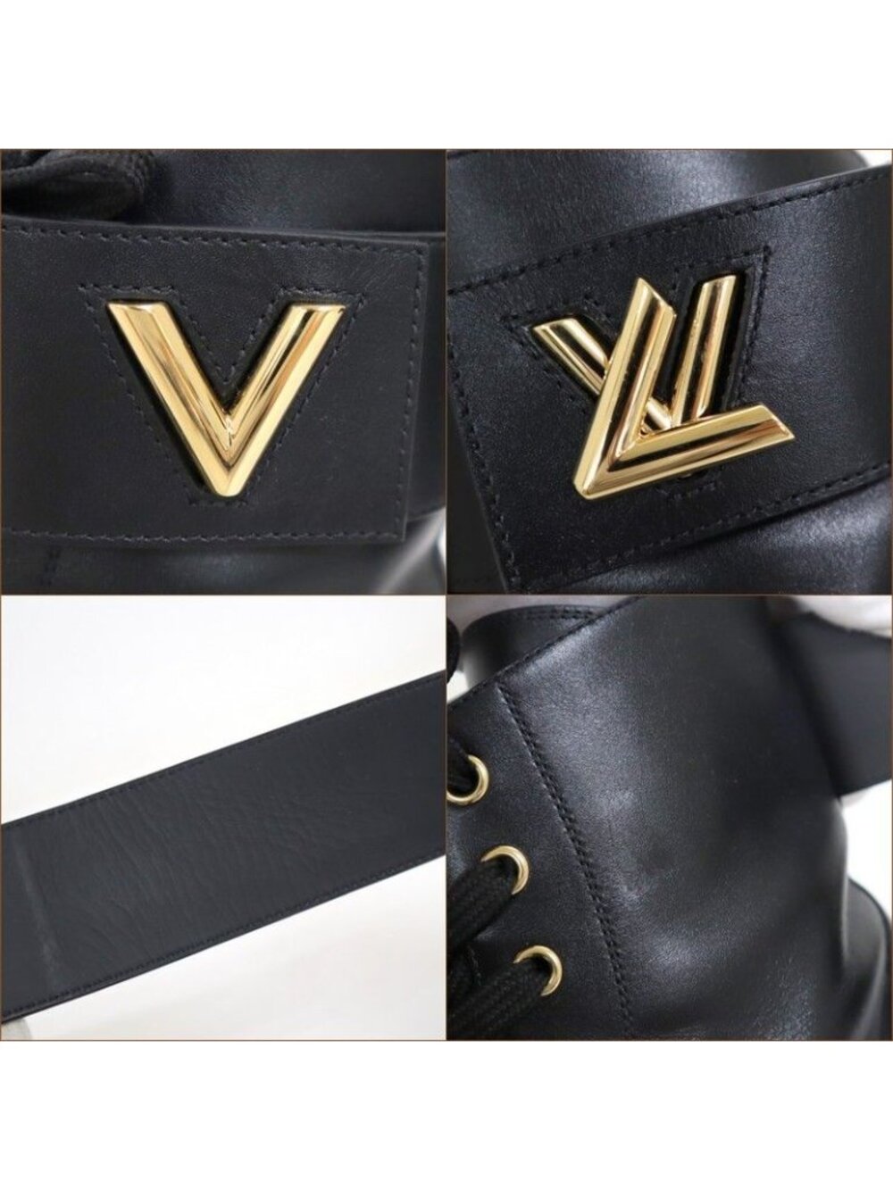 Louis Vuitton Boots Wonderland Leather Black - Picture 4 of 8